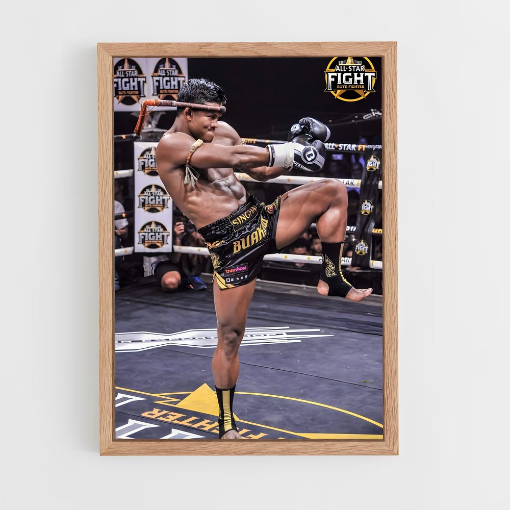 Poster Kick of Destiny – affiche Kick-boxing (vue 4)